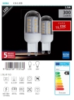 Lâmpadas LED - Lâmpadas  Lámpada LED G9-LED 2,5W